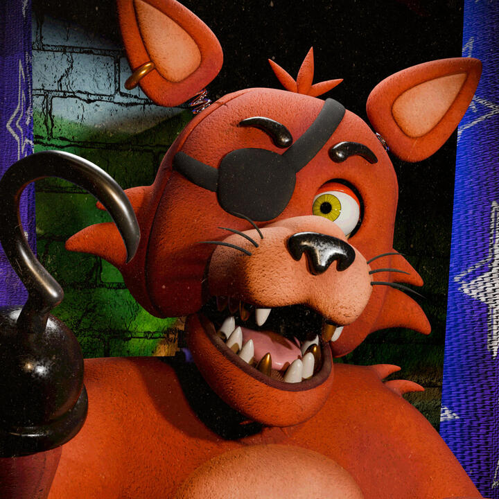 FOXY THE PIRATE FOX